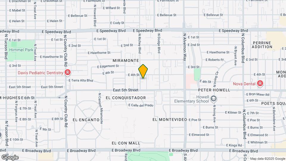 650 N Richey Blvd Map and Location Details