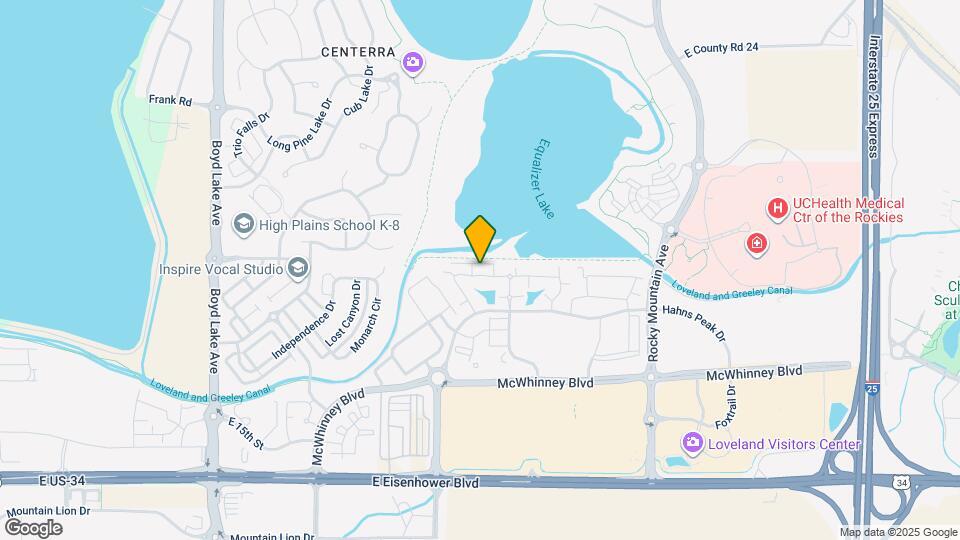 4675 Hahns Peak Dr Map and Location Details