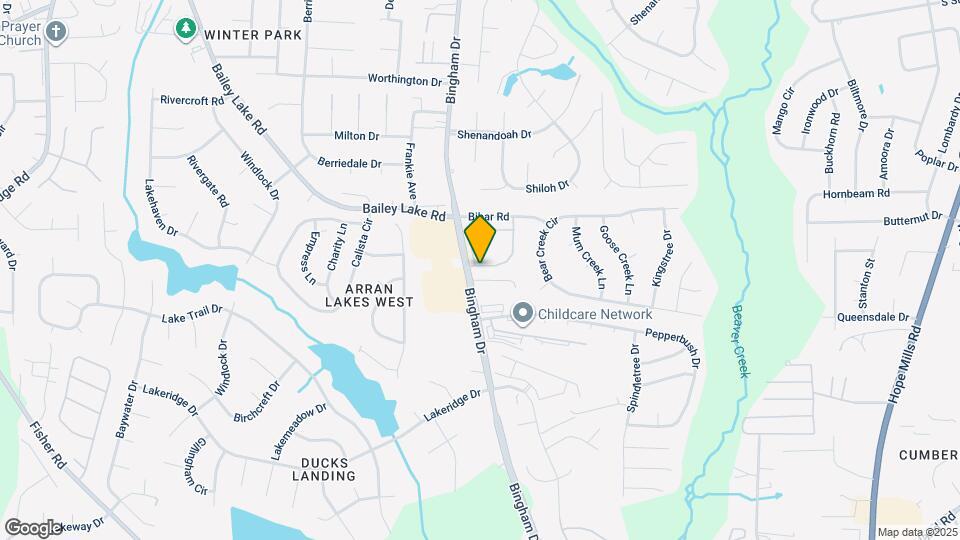 1710 Renwick Dr Map and Location Details