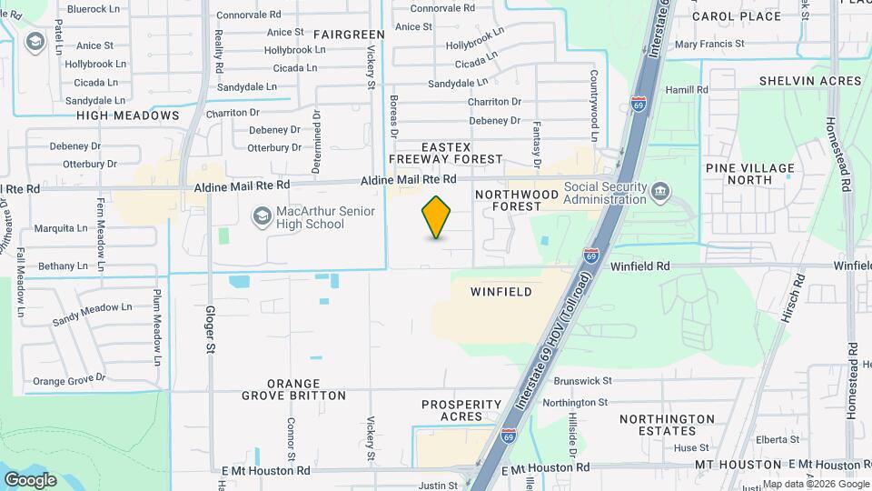 4803 Bethany Ln Map and Location Details