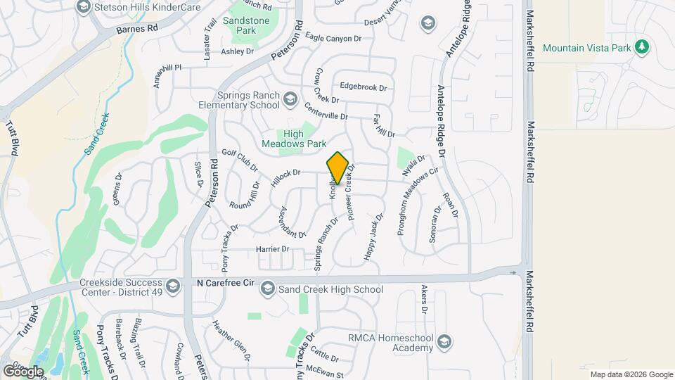 4157 Knollvale Dr Map and Location Details