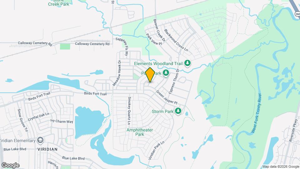 4503 Fossil Opal Ln Map and Location Details