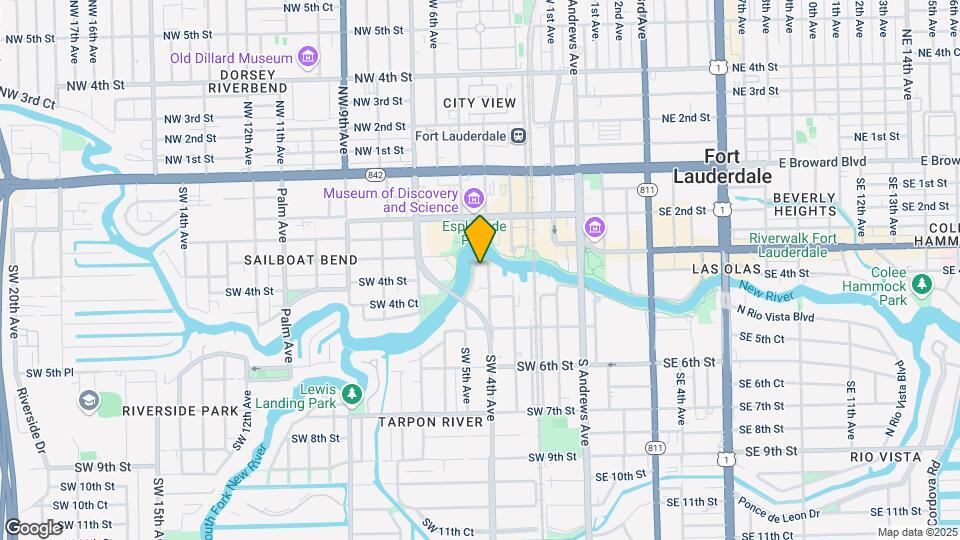 401 SW 4th Ave, Unit #1508 Map and Location Details