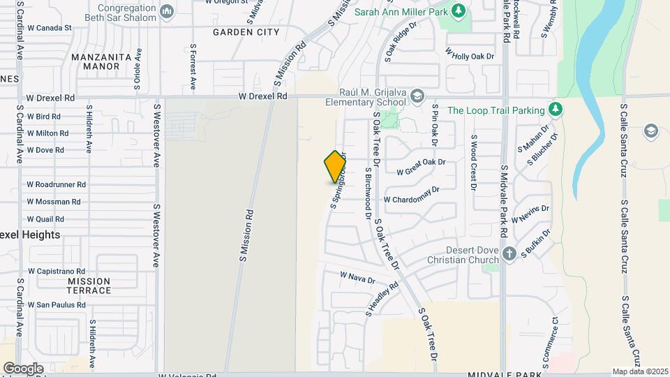 5970 S Springbrook Dr Map and Location Details