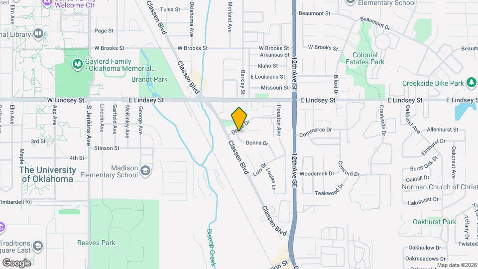 2207 Donna Dr Map and Location Details