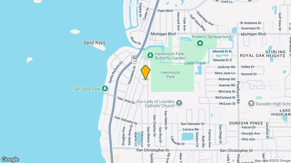 1818 San Mateo Dr Map and Location Details