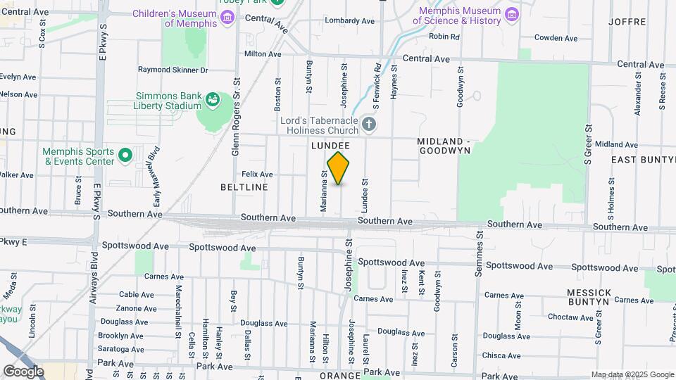 549 Josephine St Map and Location Details