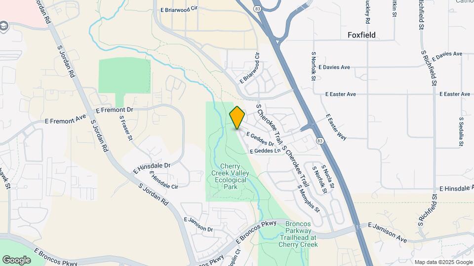 15934 E Geddes Ln Map and Location Details