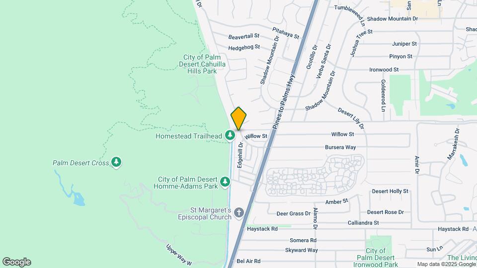 72603 Edgehill Dr Mapa y Detalles de la Ubicación