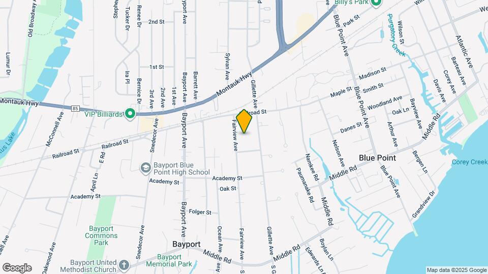 279 Fairview Ave Mapa y Detalles de la Ubicación