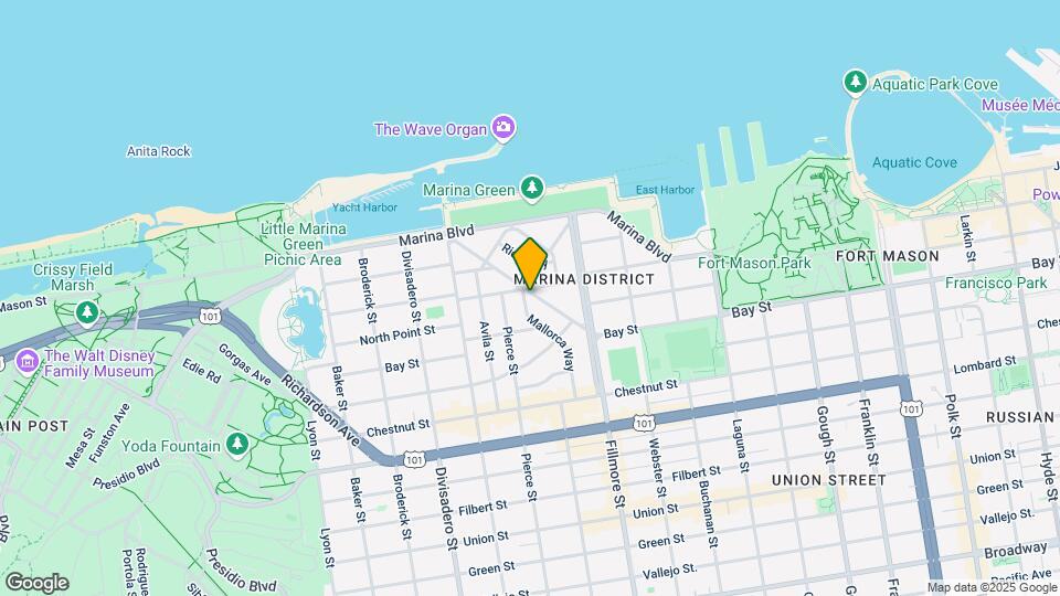 95 Cervantes Blvd Mapa y Detalles de la Ubicación