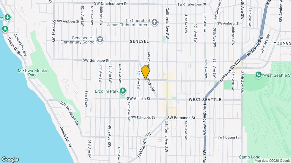 4507 SW Oregon St Map and Location Details