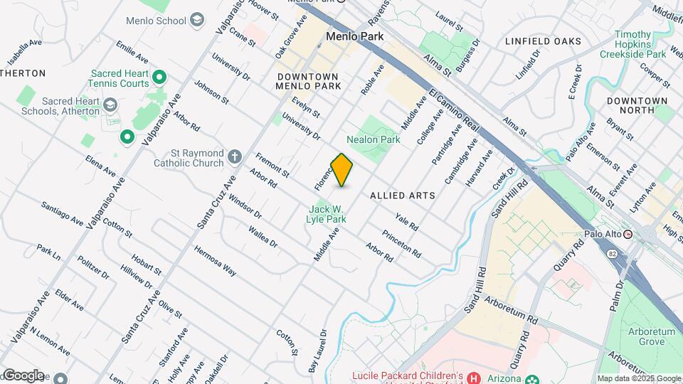 980-990 Alice Ln Map and Location Details