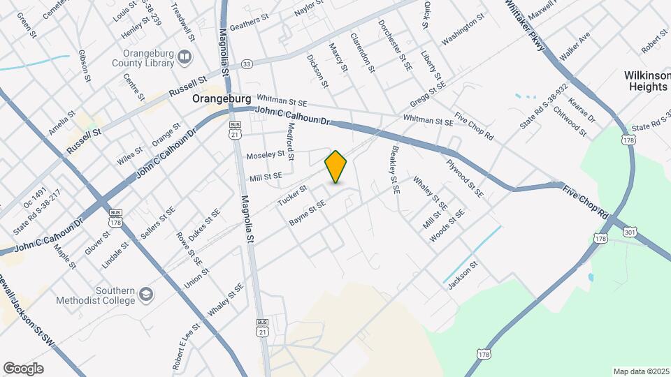 587 Bayne St SE Map and Location Details