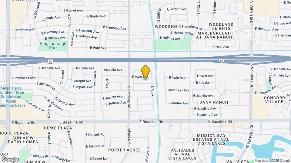 2906 E Impala Ave Map and Location Details