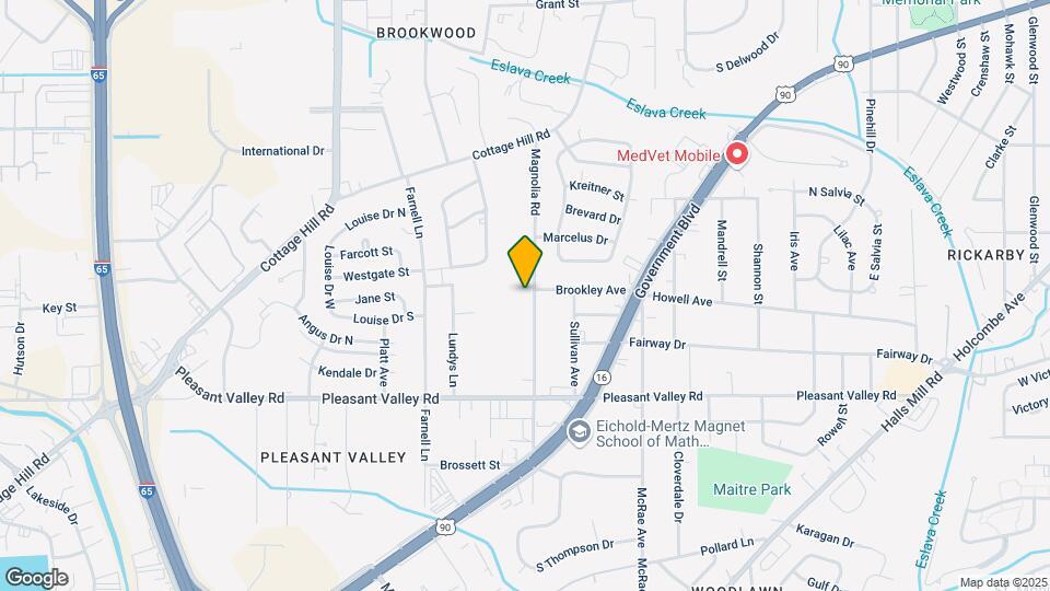750 Magnolia Rd Map and Location Details