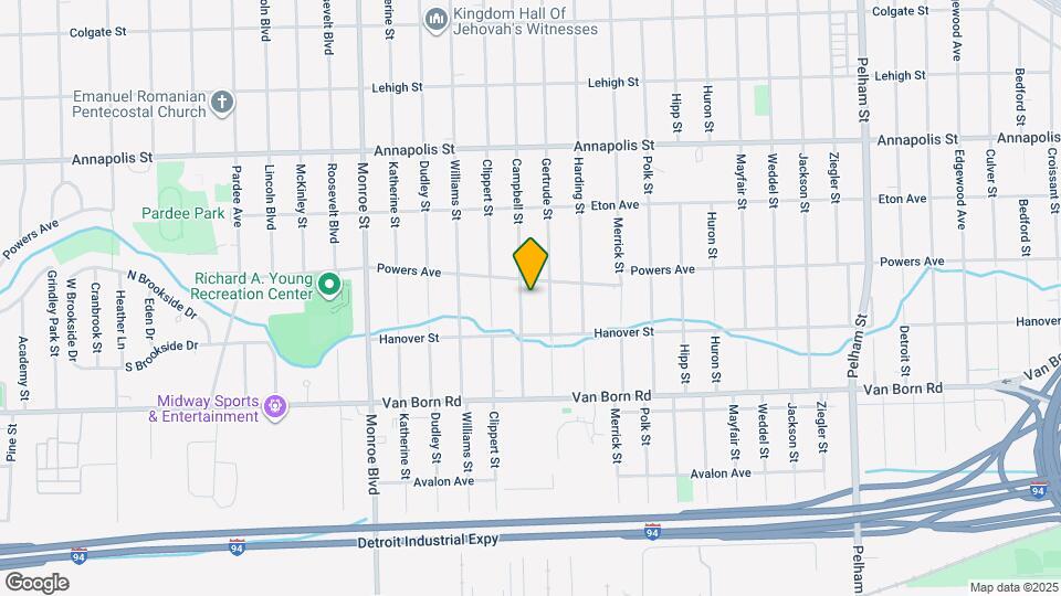 5349 Campbell St Map and Location Details