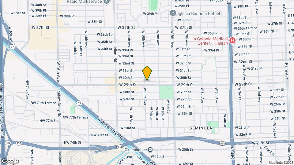 995 W 29th St Mapa y Detalles de la Ubicación