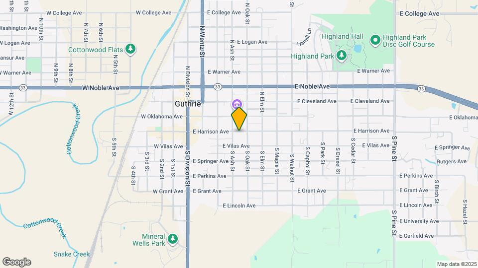 411 E Harrison Ave, Unit C Map and Location Details