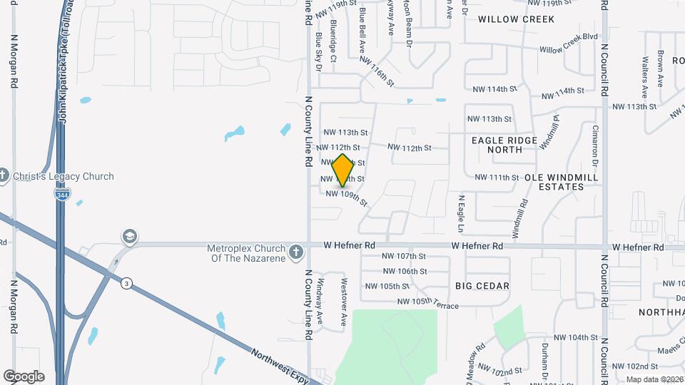 8819 NW 109th St Map and Location Details