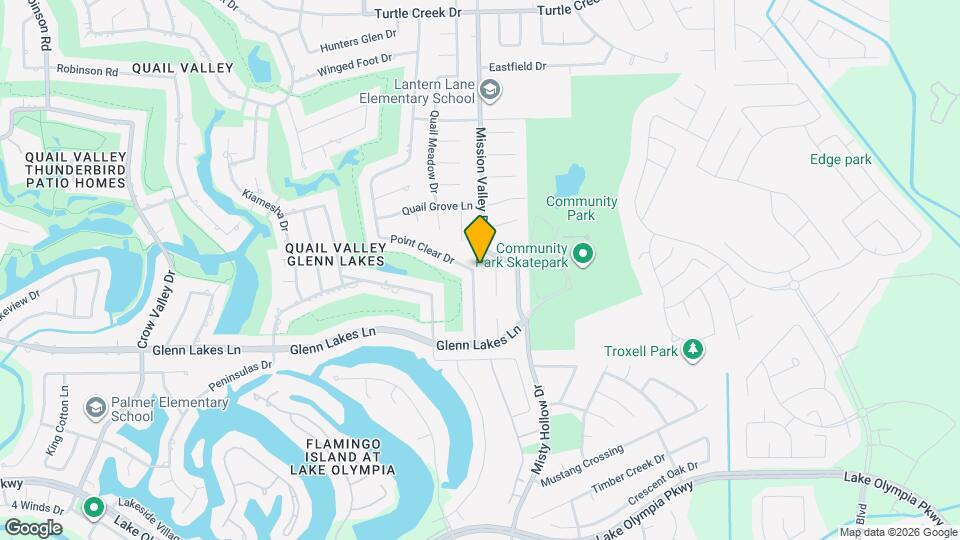 4003 Greenbriar Dr Map and Location Details