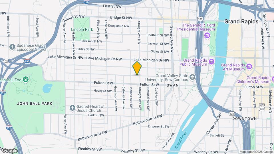808 Veto St NW Map and Location Details
