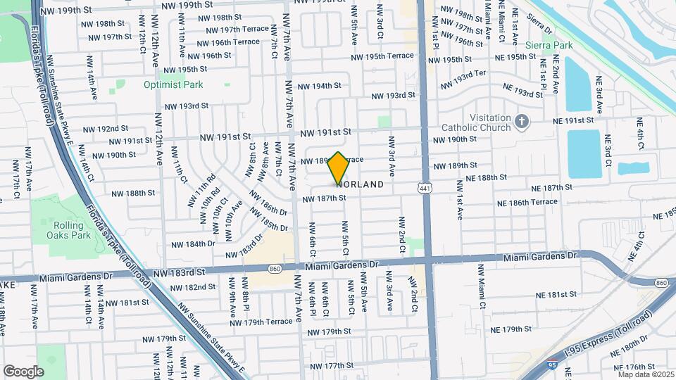 560 NW 188th St Map and Location Details