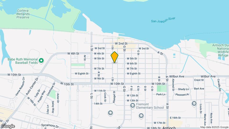 713 W 6th St Mapa y Detalles de la Ubicación