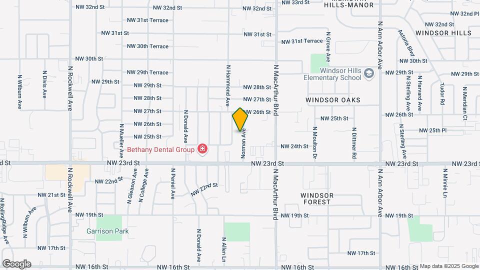 2523 Norman Ave Mapa y Detalles de la Ubicación