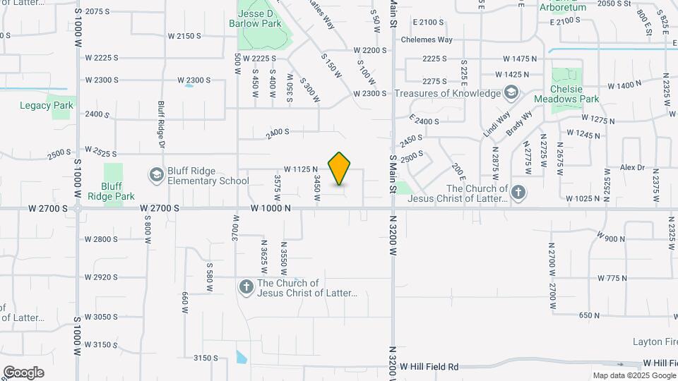 3372 W 1050 N Mapa y Detalles de la Ubicación