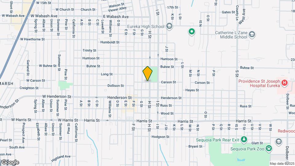 2604 H St Mapa y Detalles de la Ubicación