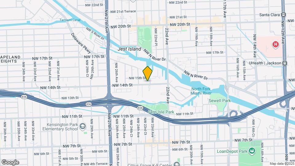 2313 NW 14th St Map and Location Details