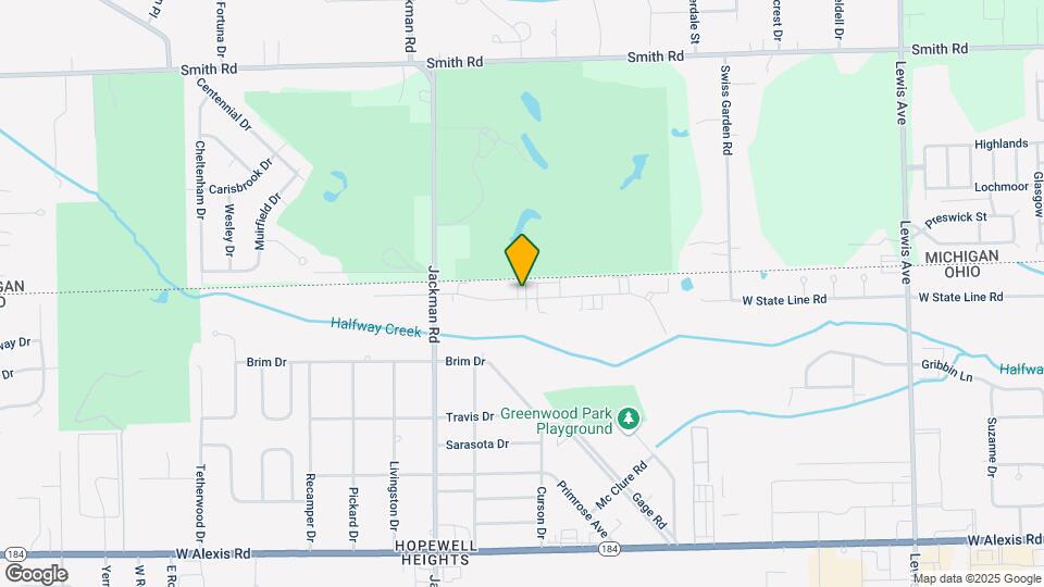 1530 Brooke Park Dr Map and Location Details