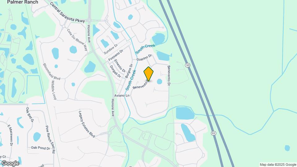 5955 Benevento Dr Map and Location Details