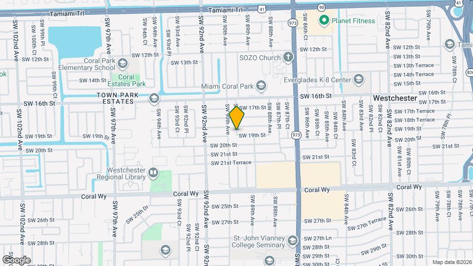 46xx SW 89th Pl Map and Location Details