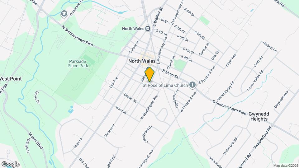 210 W Montgomery Ave, Unit 1st floor Map and Location Details