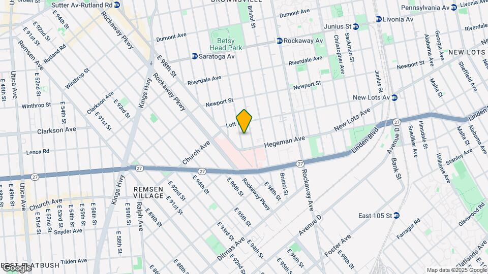 549 Herzl St Map and Location Details