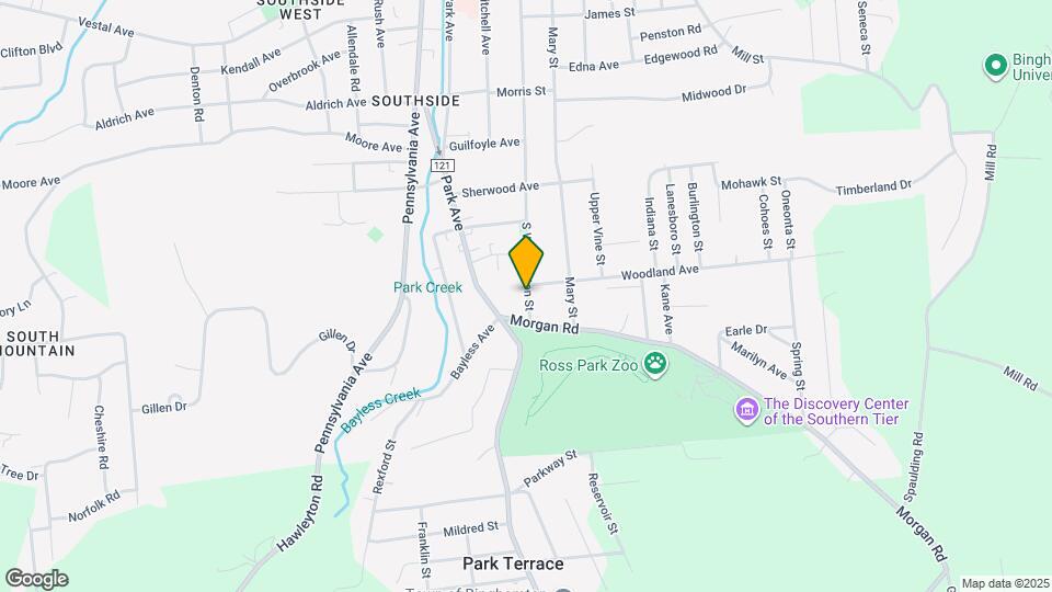 202 S Washington St Mapa y Detalles de la Ubicación