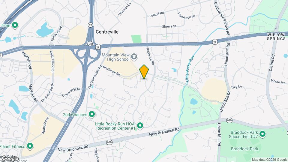 5840 Westwater Ct Map and Location Details