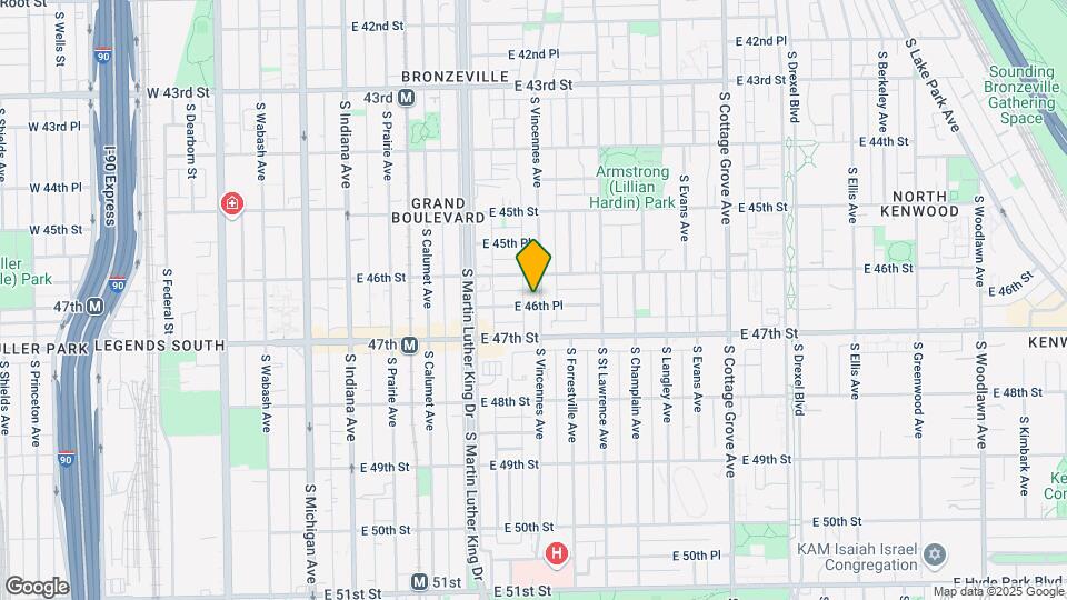 4620-4624 S Vincennes Ave Map and Location Details