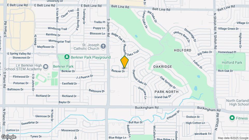 3307 Berkner Dr Map and Location Details
