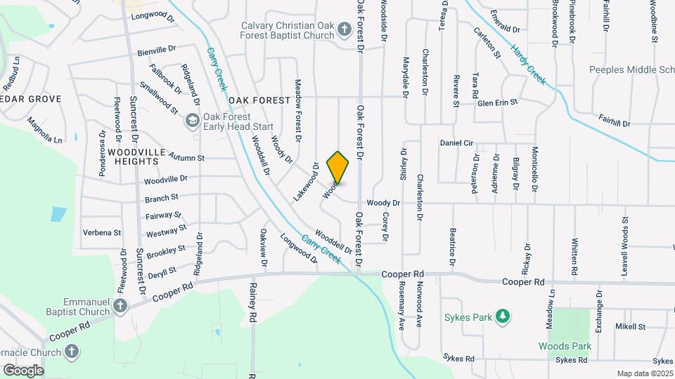 3156 Woodview Dr Map and Location Details