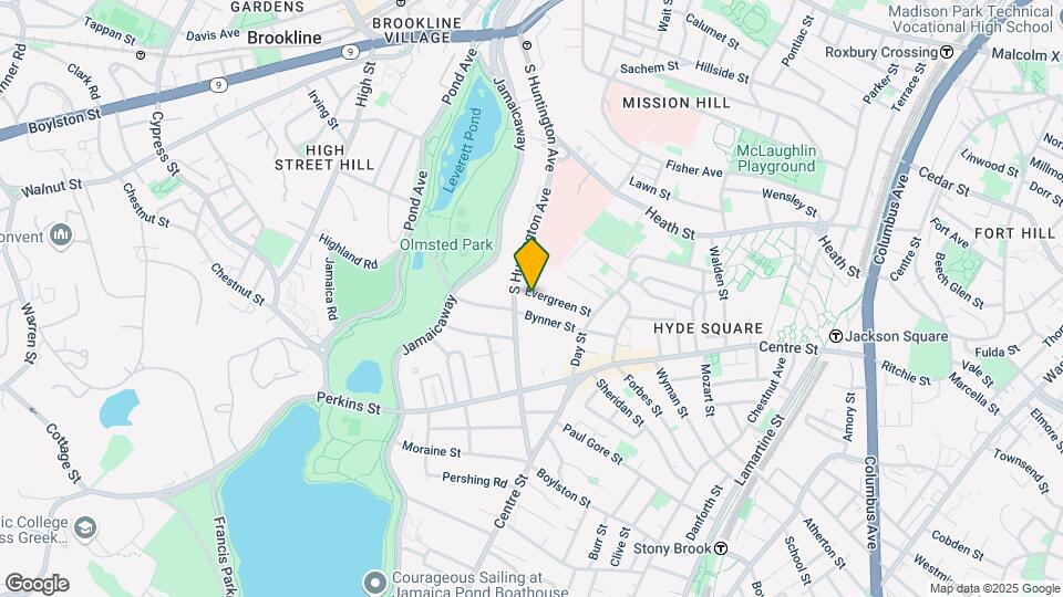 50 Evergreen St, Unit 11 Map and Location Details