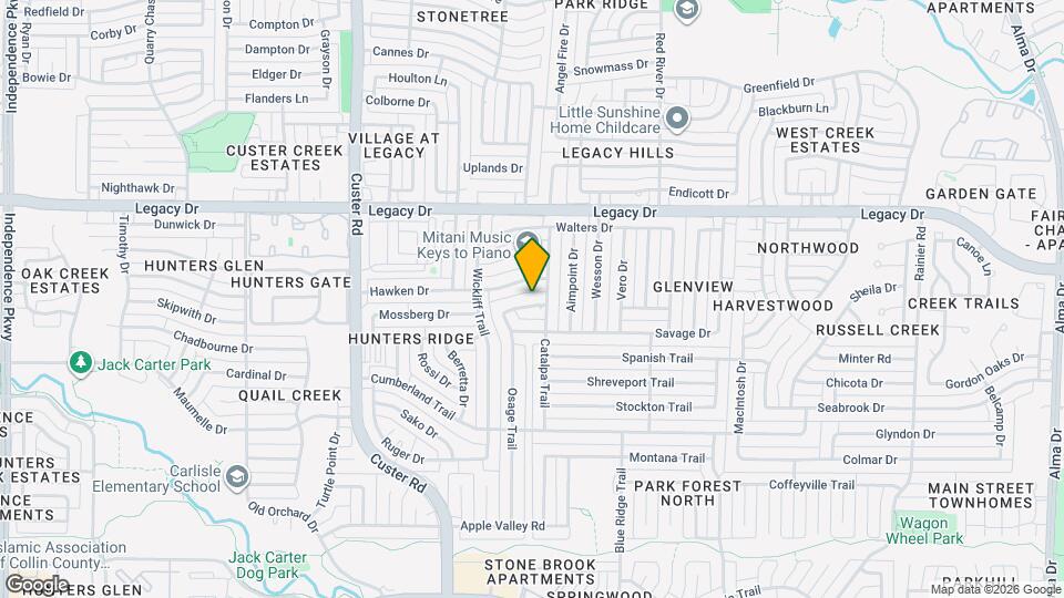 1909 Johnson Dr Map and Location Details