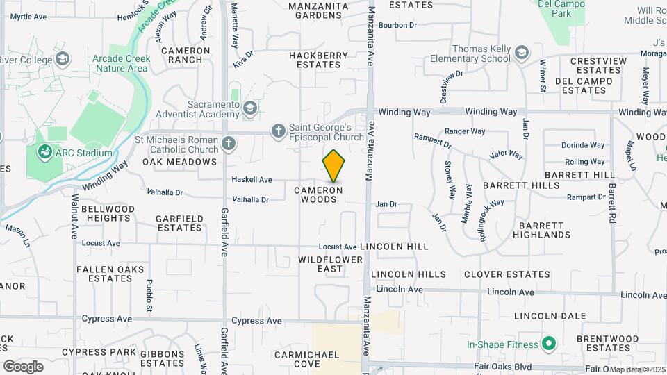 5761-5763 Haskell Ave Map and Location Details