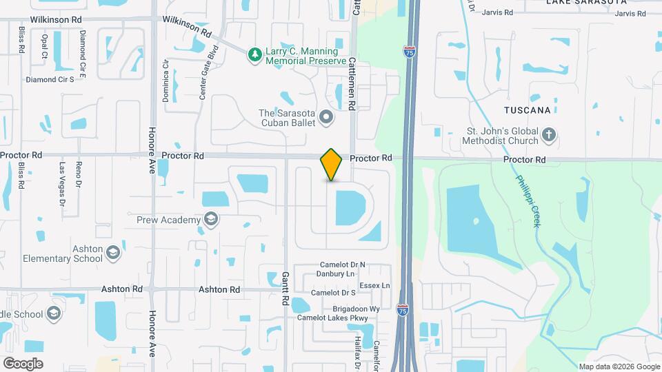 4851 Wood Pointe Wy Map and Location Details