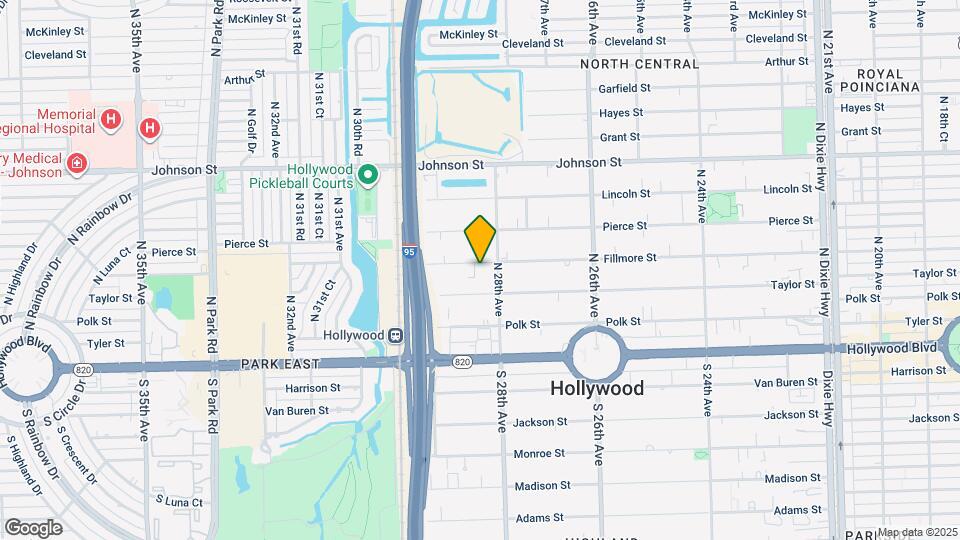2818 Fillmore St Map and Location Details