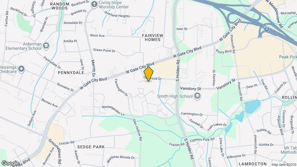 3735 Oakwood Dr Mapa y Detalles de la Ubicación