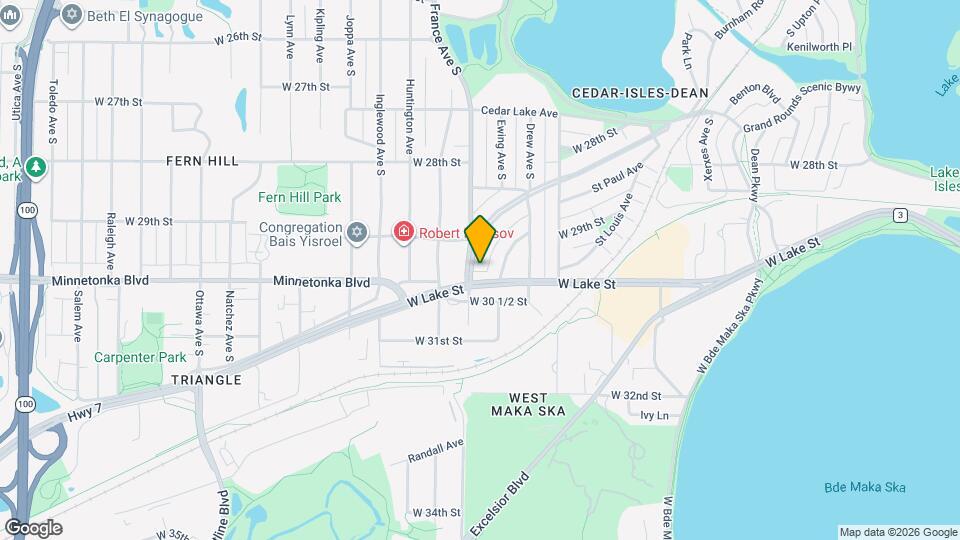 2925 Sunset Blvd, Unit 1 Mapa y Detalles de la Ubicación