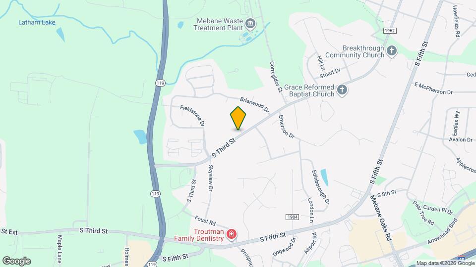 1200 S Third St Map and Location Details